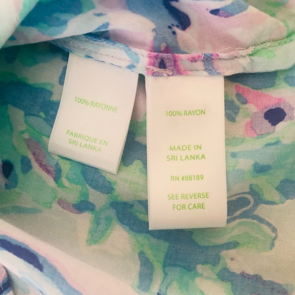 Lilly Pulitzer Willa Flounce Top - Picture 6 of 7